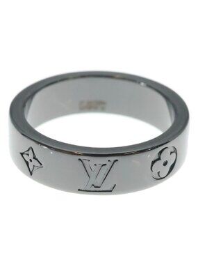 Louis Vuitton Ring LV Mosaic Thin Monogram Silver